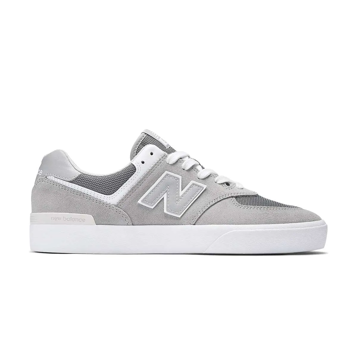 half - size Casual Ease 574 Vulc 'Grey White'