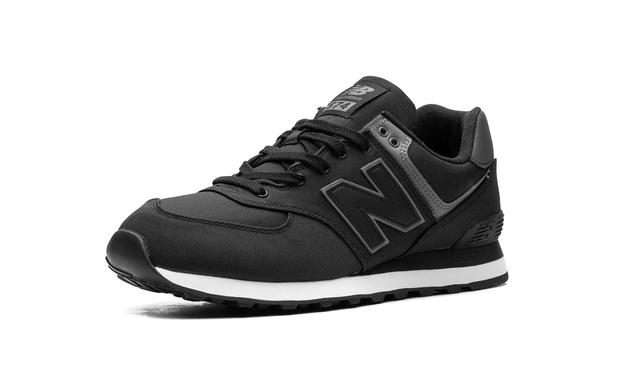 574v2 "Black Grey" indoor - running lace - up shoes