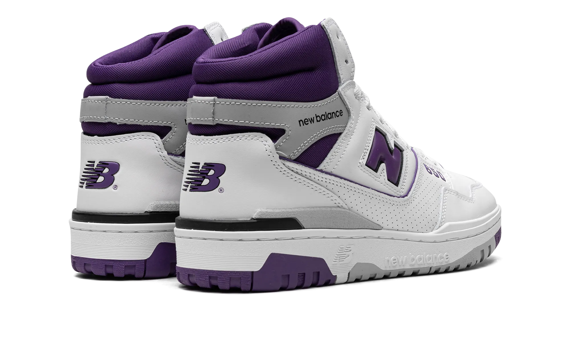 650 "Interstellar Purple" running in cold tracks shoes