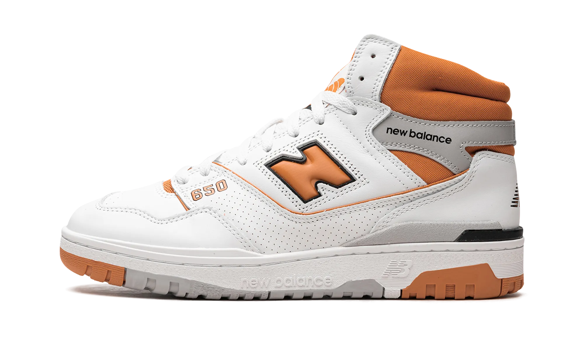 650 "White/Canyon" Medium Pace efficient - running