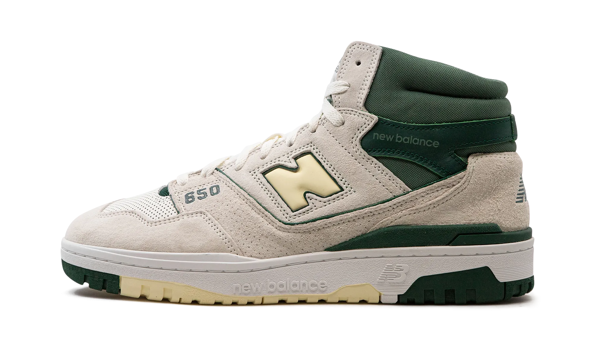 carbon - fiber running shoes 650R "Sea Salt Nightwatch Green"