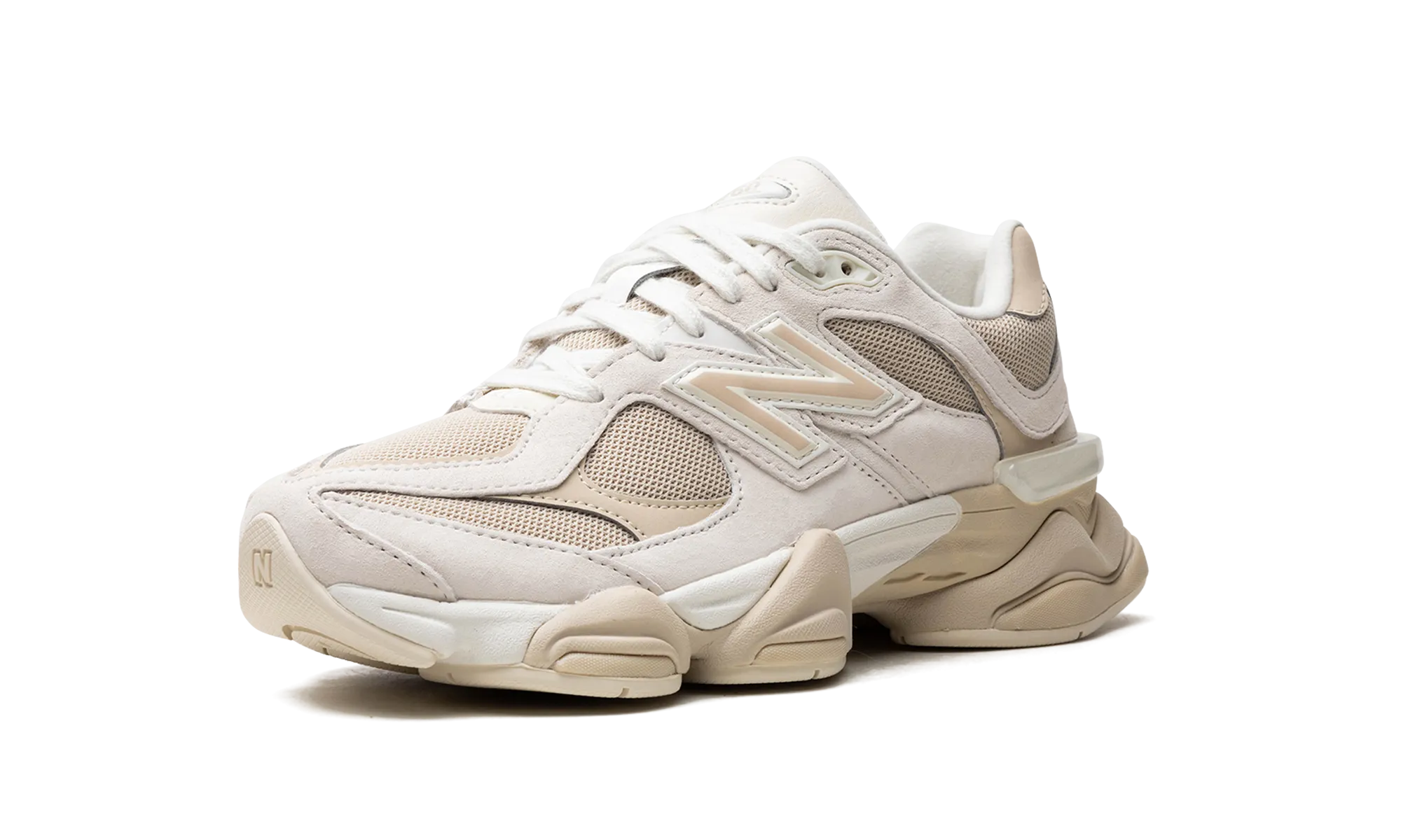 9060 "Beige White" Elegant eco - friendly shoes