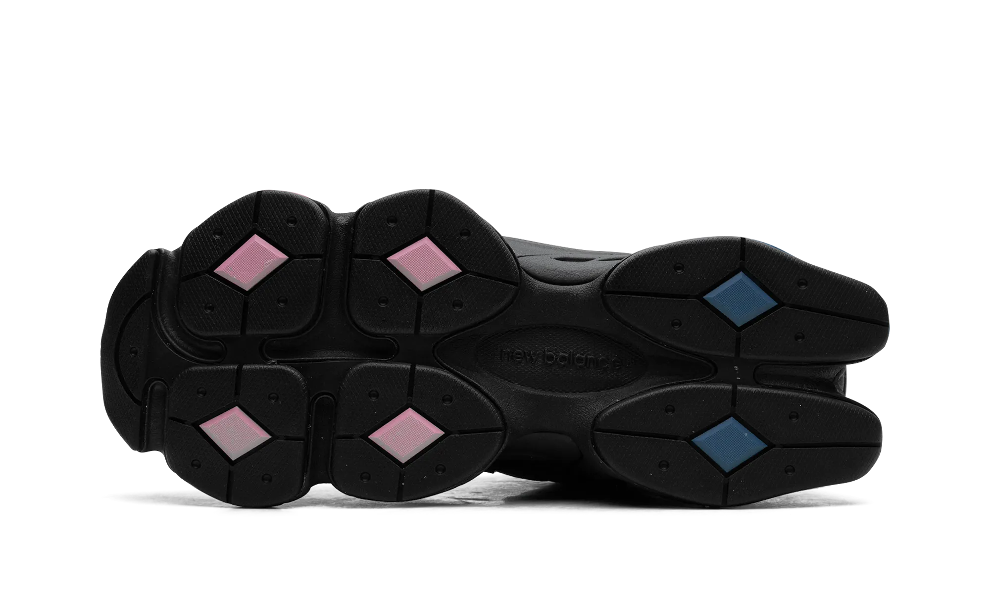 quiet - operation - noiselessness shoes Anti Abrasion 9060 "Blue Agate"