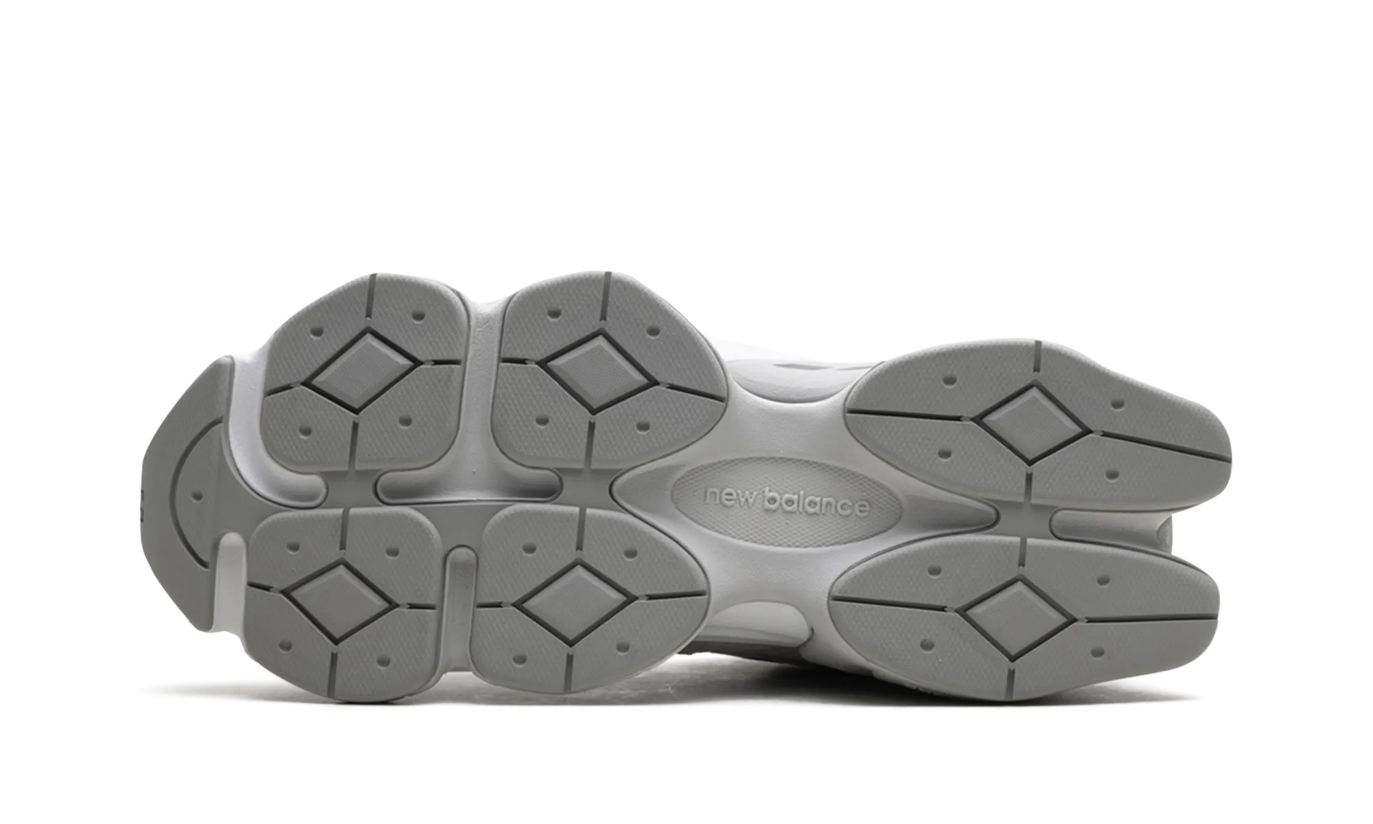 9060 "Silver Metallic Grey" Cushioned Sole