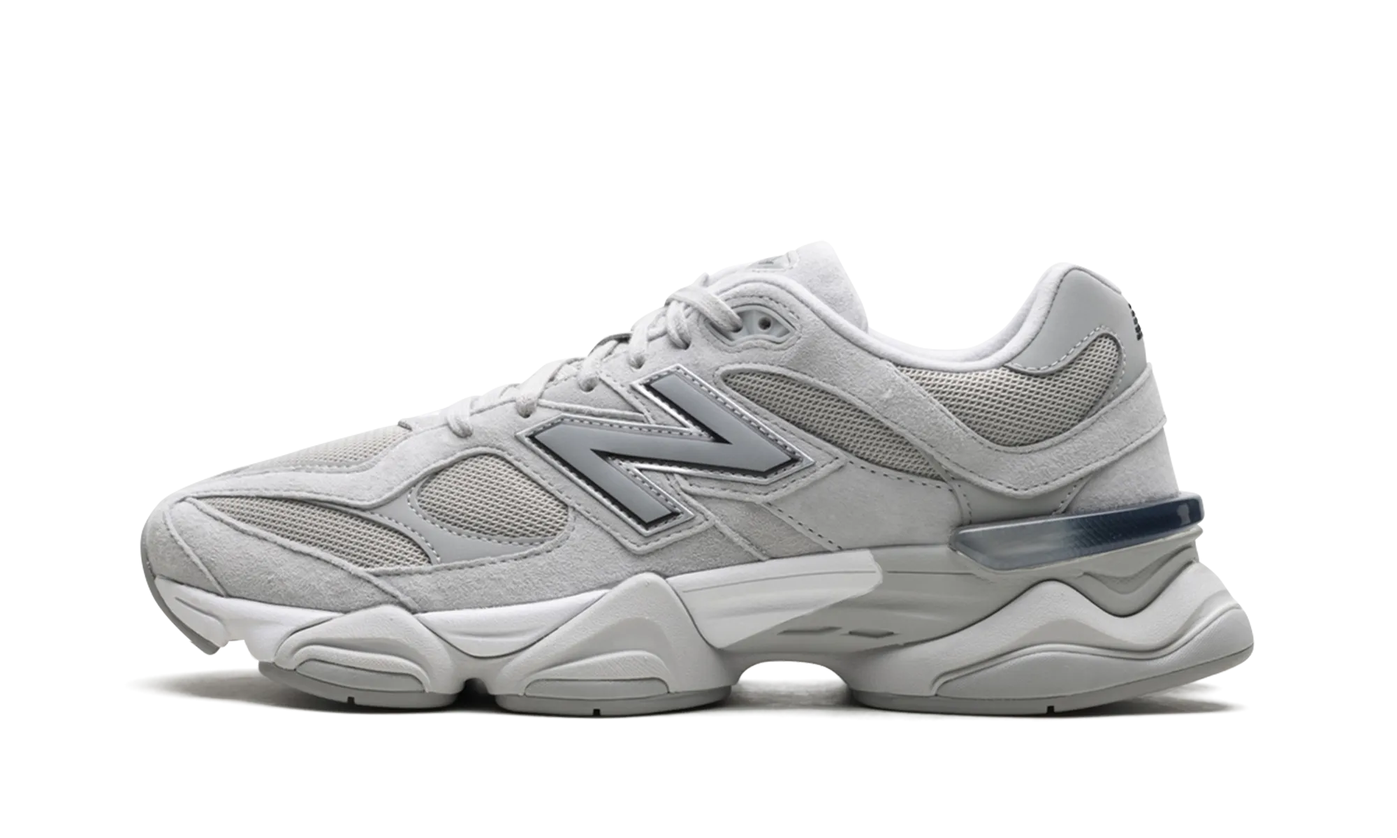 Cross country ability toe - spring running shoes 9060 "Silver Metallic Grey"