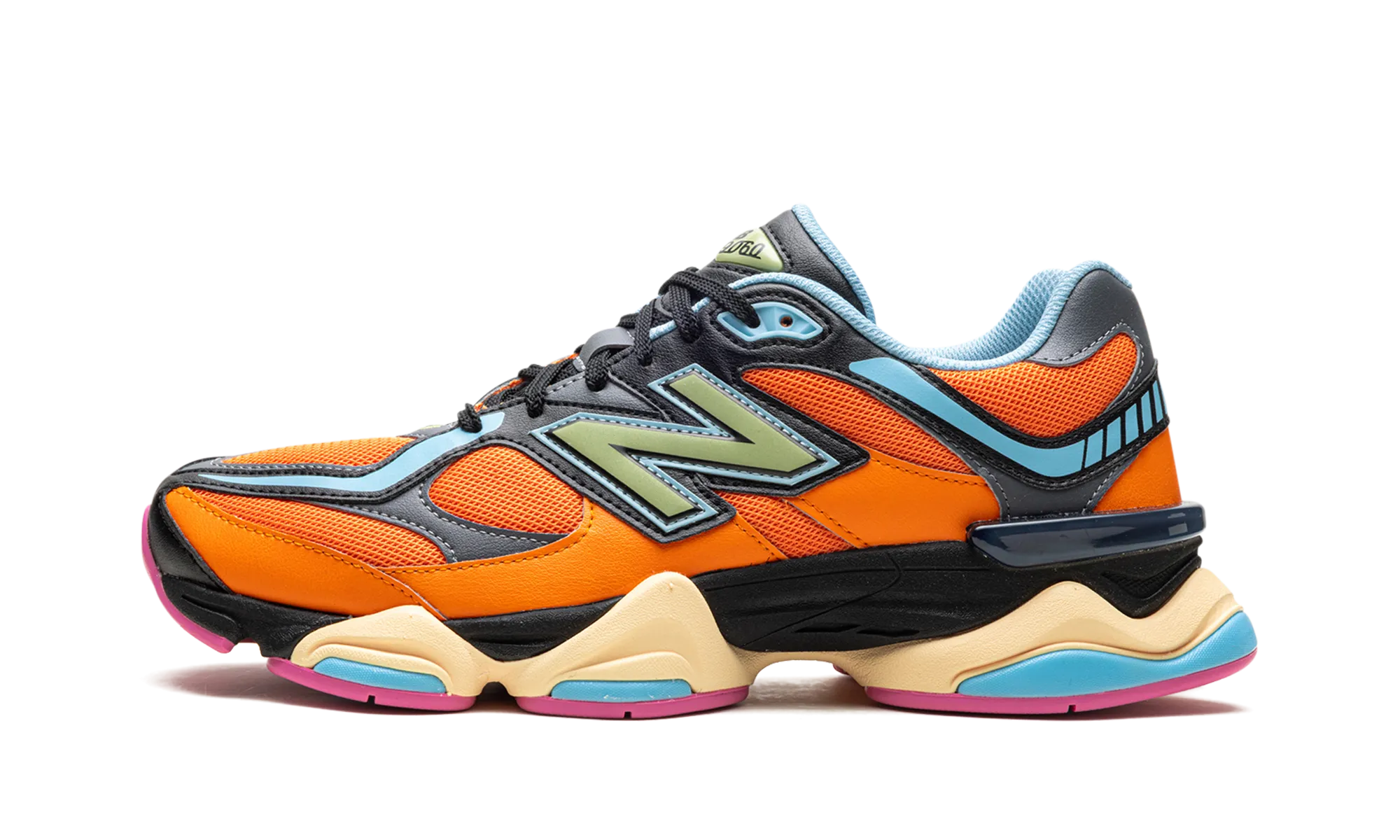9060 "Sun Glow" high - end shoes maximalist shoe style