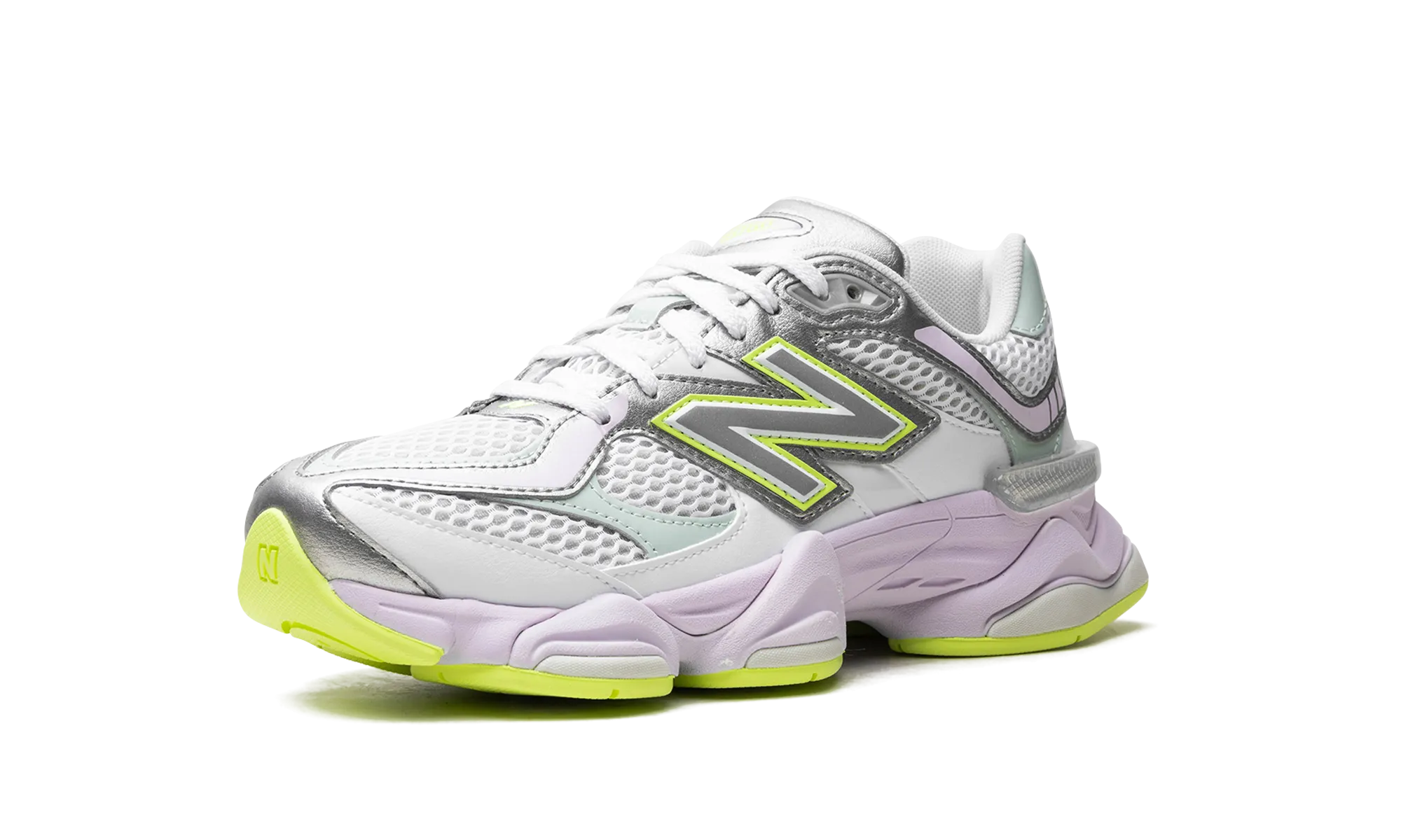 9060 "White Taro" Secure Closure half - marathoning footwear