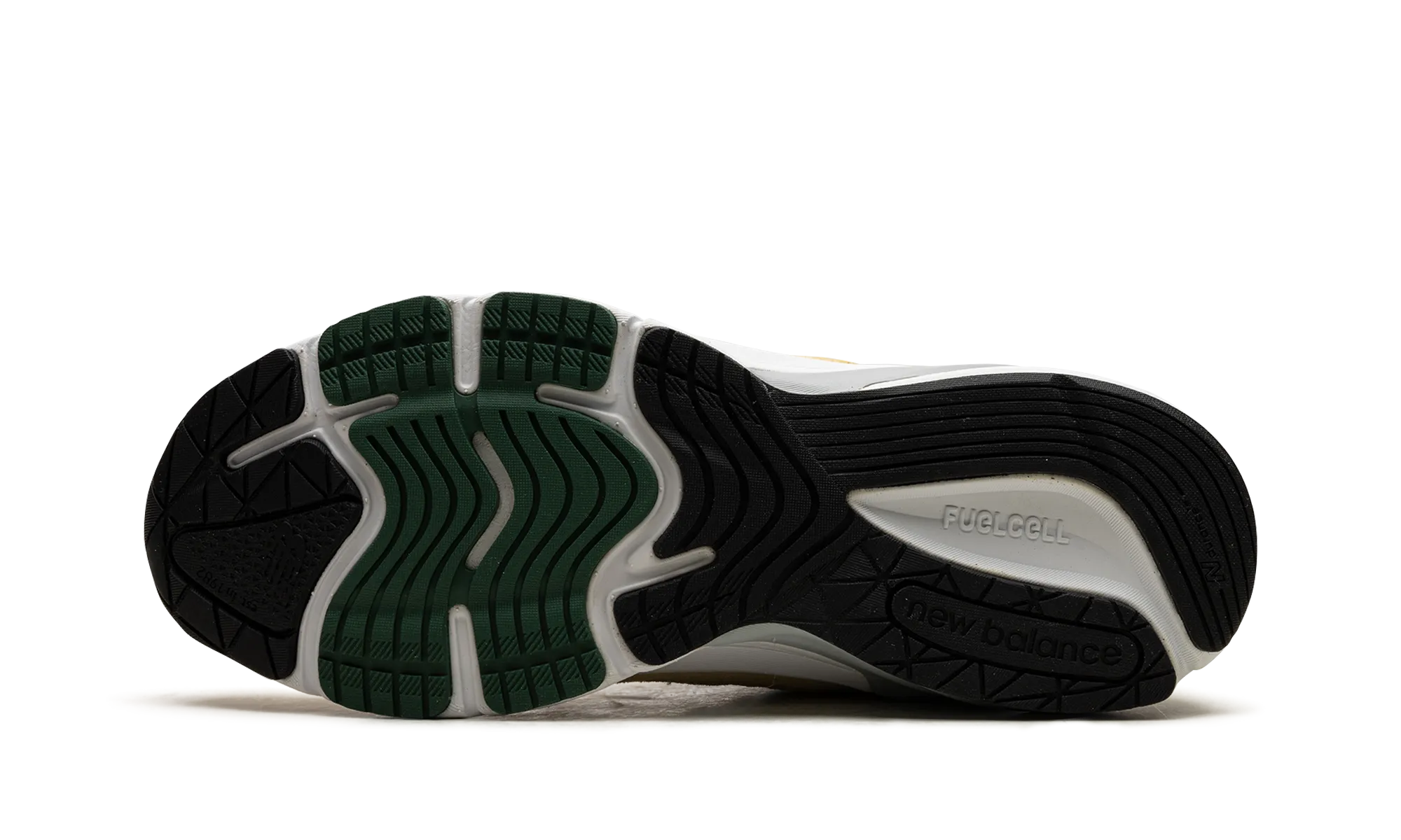 men's athletic shoes 990 "Pale Yellow/Forest Green"