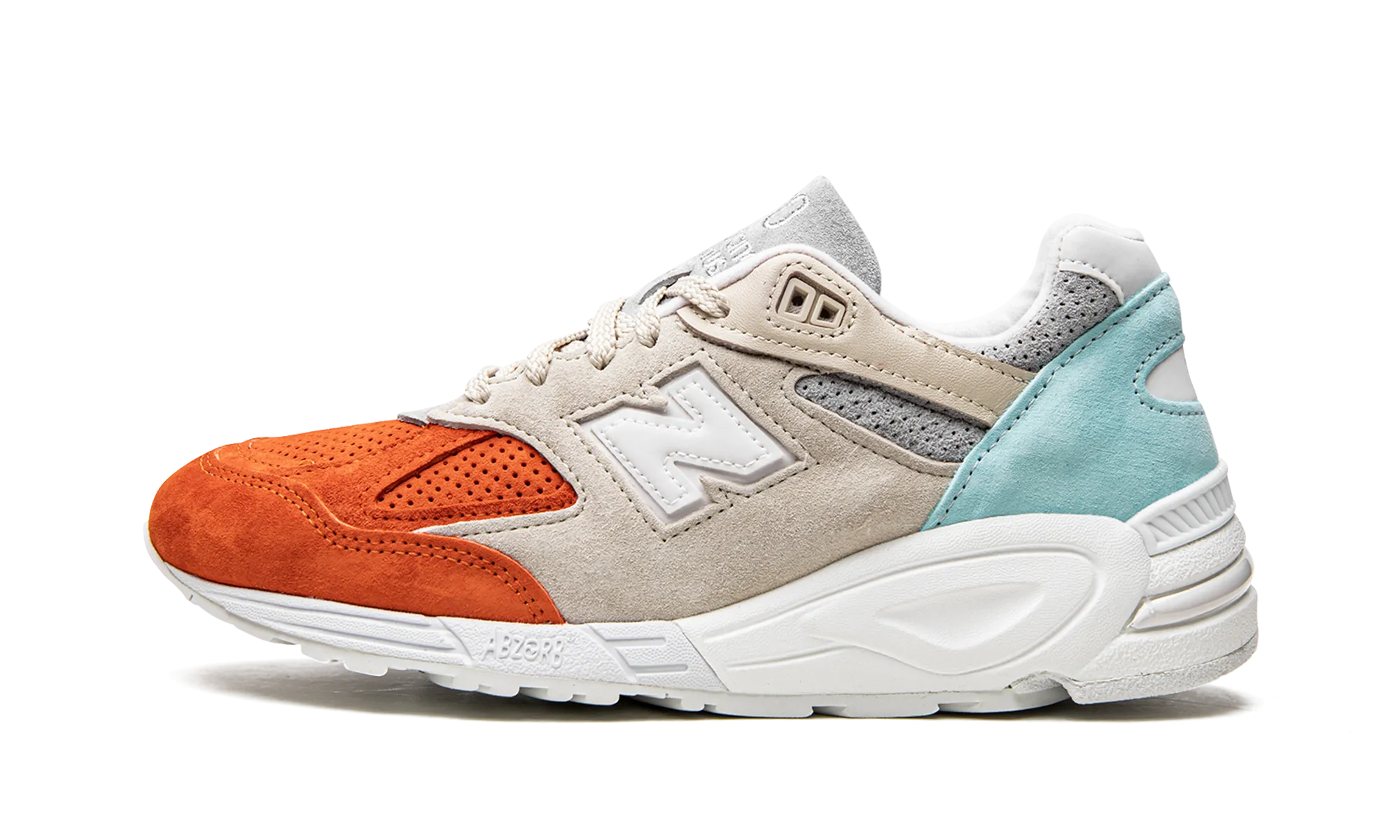 nature - themed running wear responsive midsole shoes 990 v2 "Kith Cyclades"