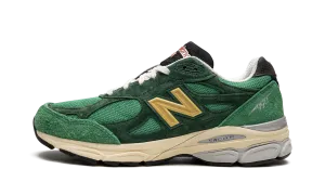 990 V3 "Made In USA - Green/Yellow" Responsive Midsole warm weather running shoe case