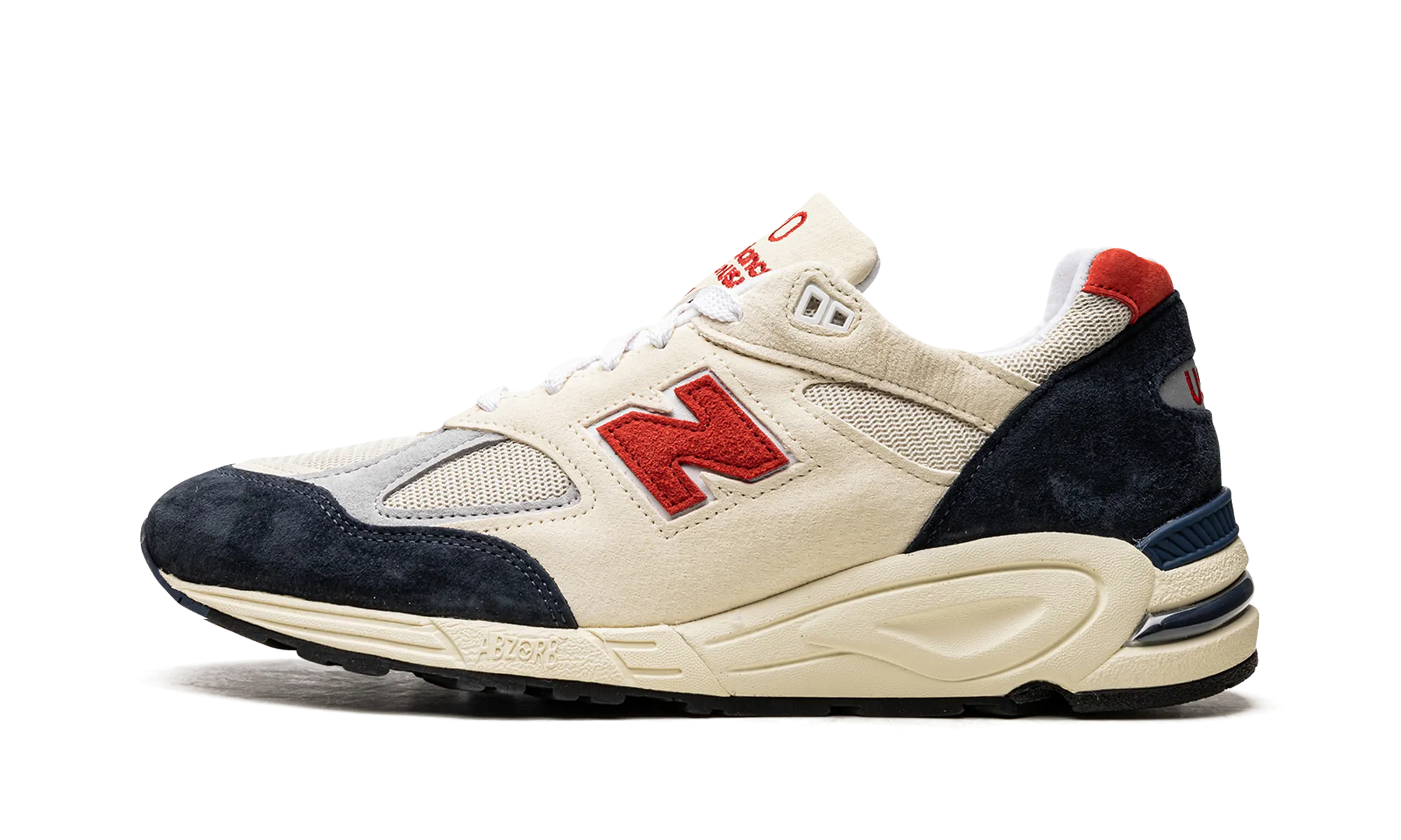 990v2 "Teddy Santis - Navy/Red" TPU men's sports footwear