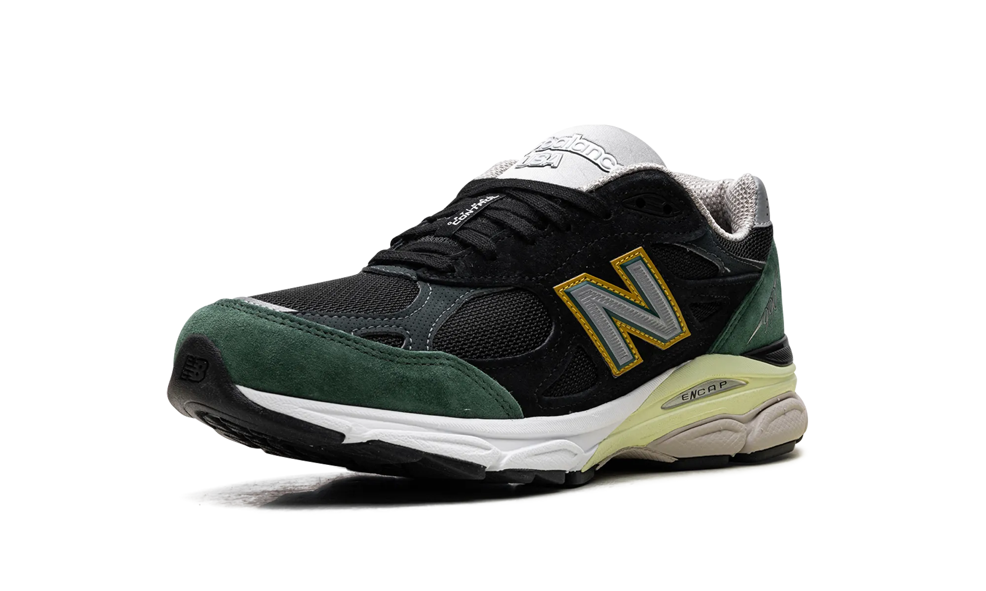 990v3 "Black / Green" performance - brand shoes competition equipment