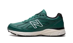 990v4 MADE IN USA "TEAL WHITE" treadmill training shoe use indoor accessory