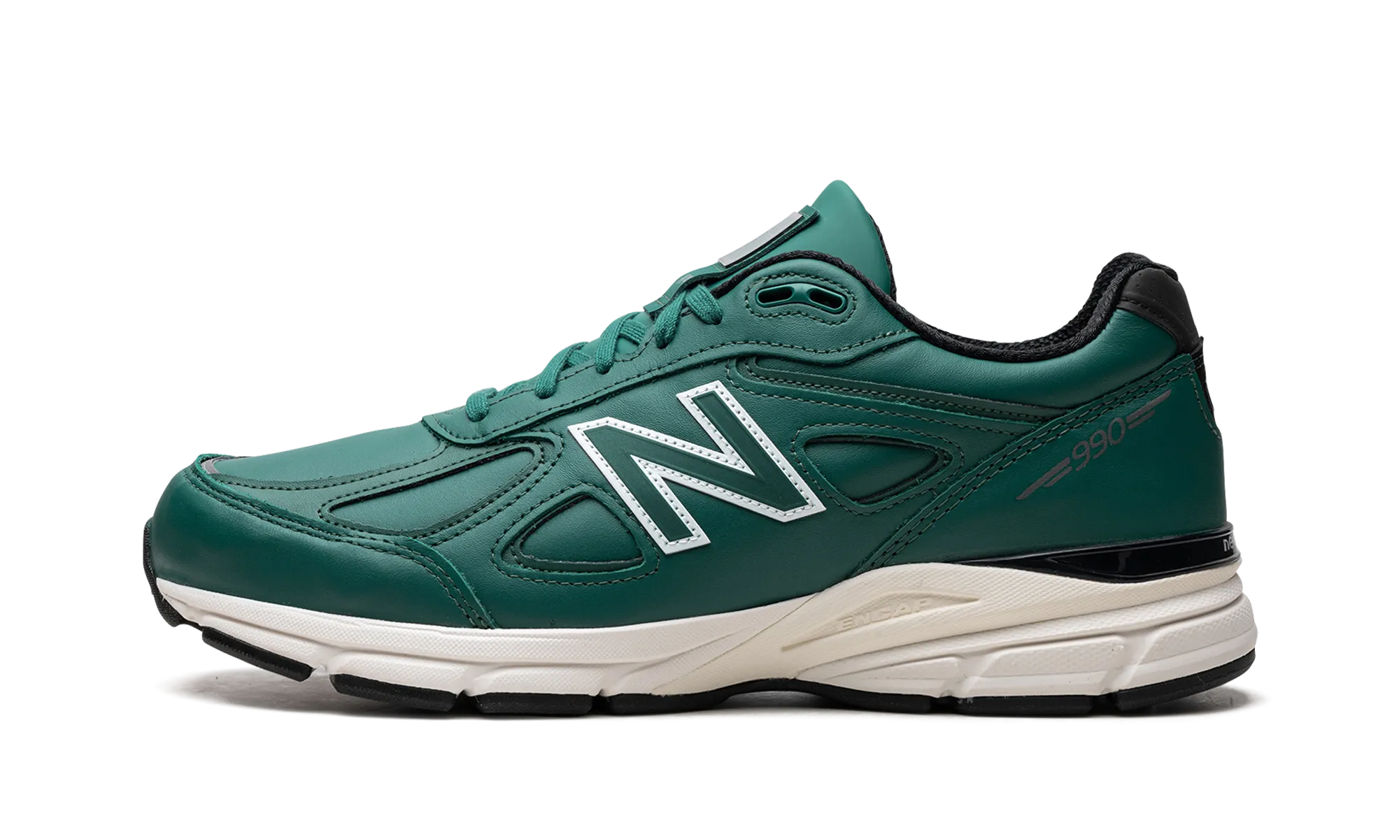 990v4 MADE IN USA "TEAL WHITE" treadmill training shoe use indoor accessory