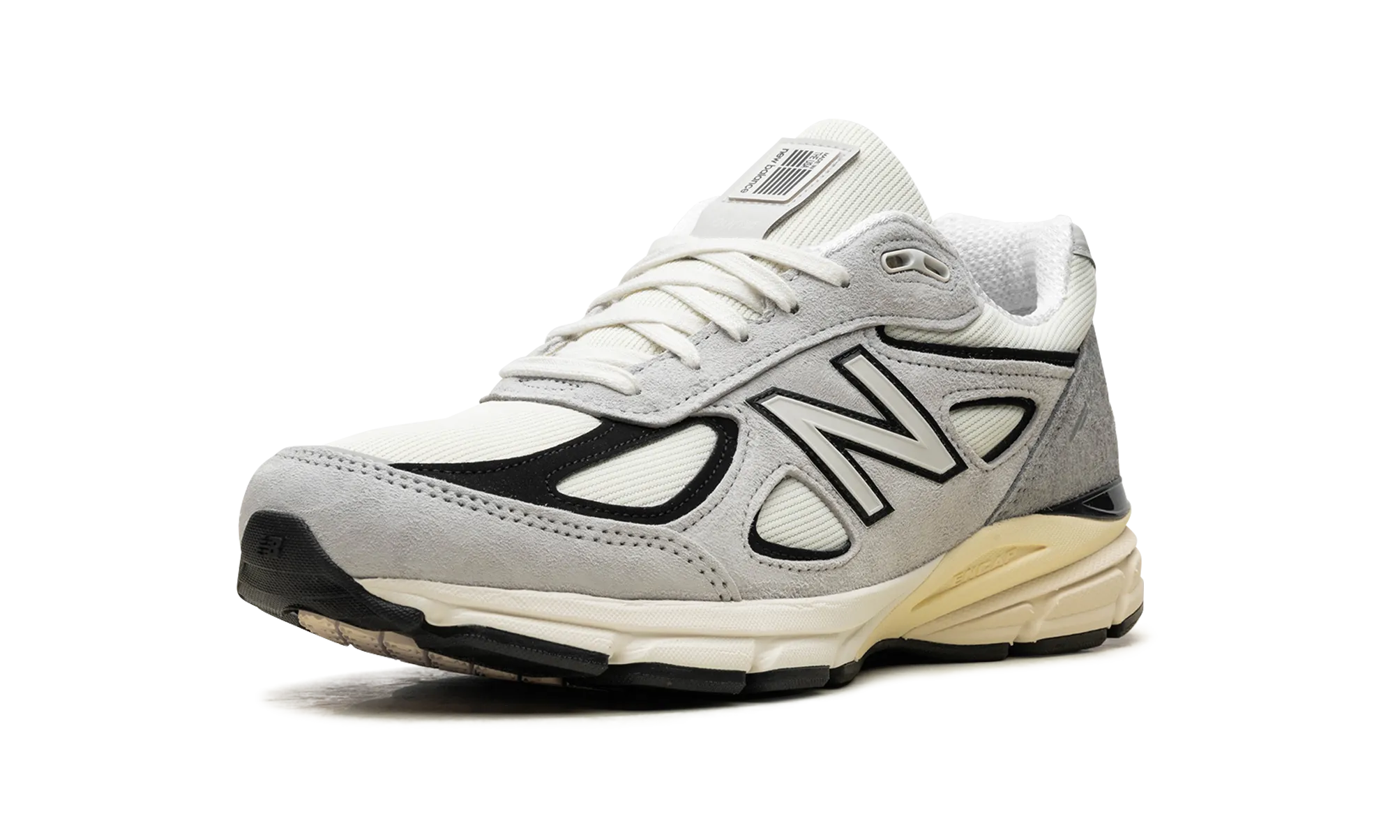 leather materials 990v4 "Made in USA - Grey / Black"