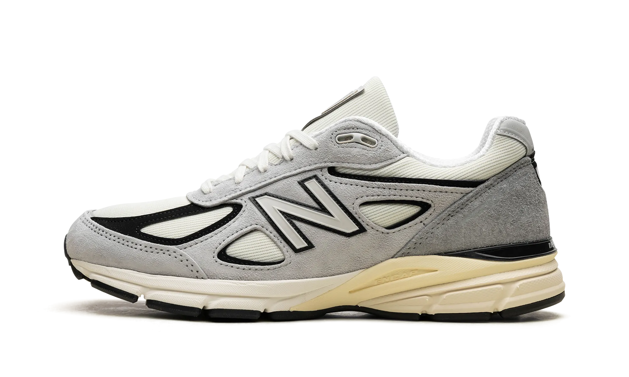 elastic closure shoes 990v4 "Made in USA - Grey / Black"