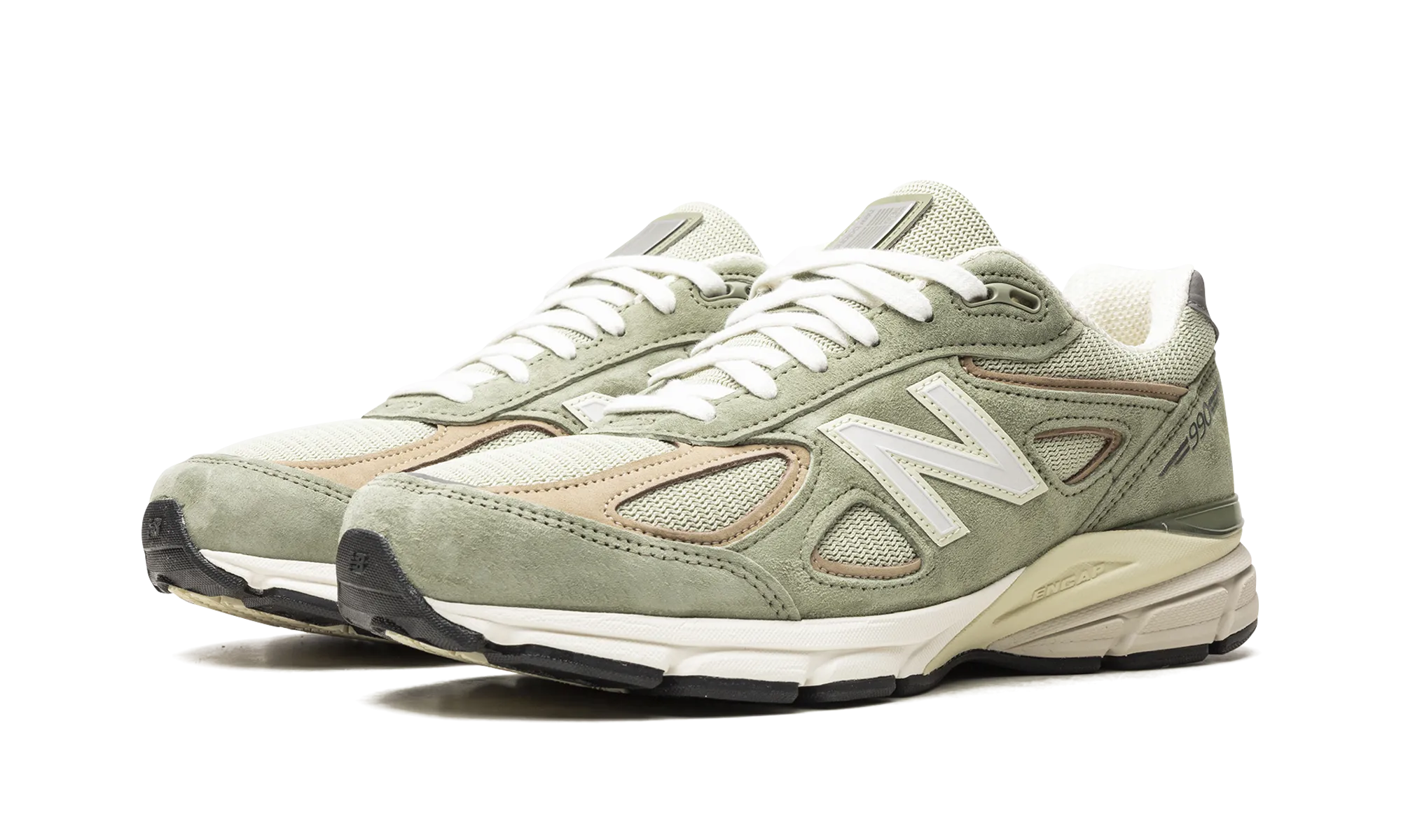 Versatile use Comfortable Forefoot 990v4 "Olive"