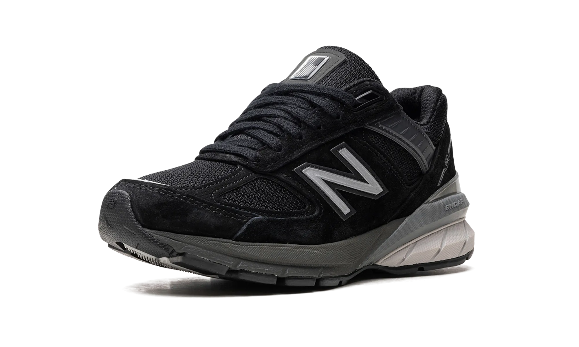outdoor - friendly running shoes Comfort Insoles 990v5 WMNS "Black / Silver"