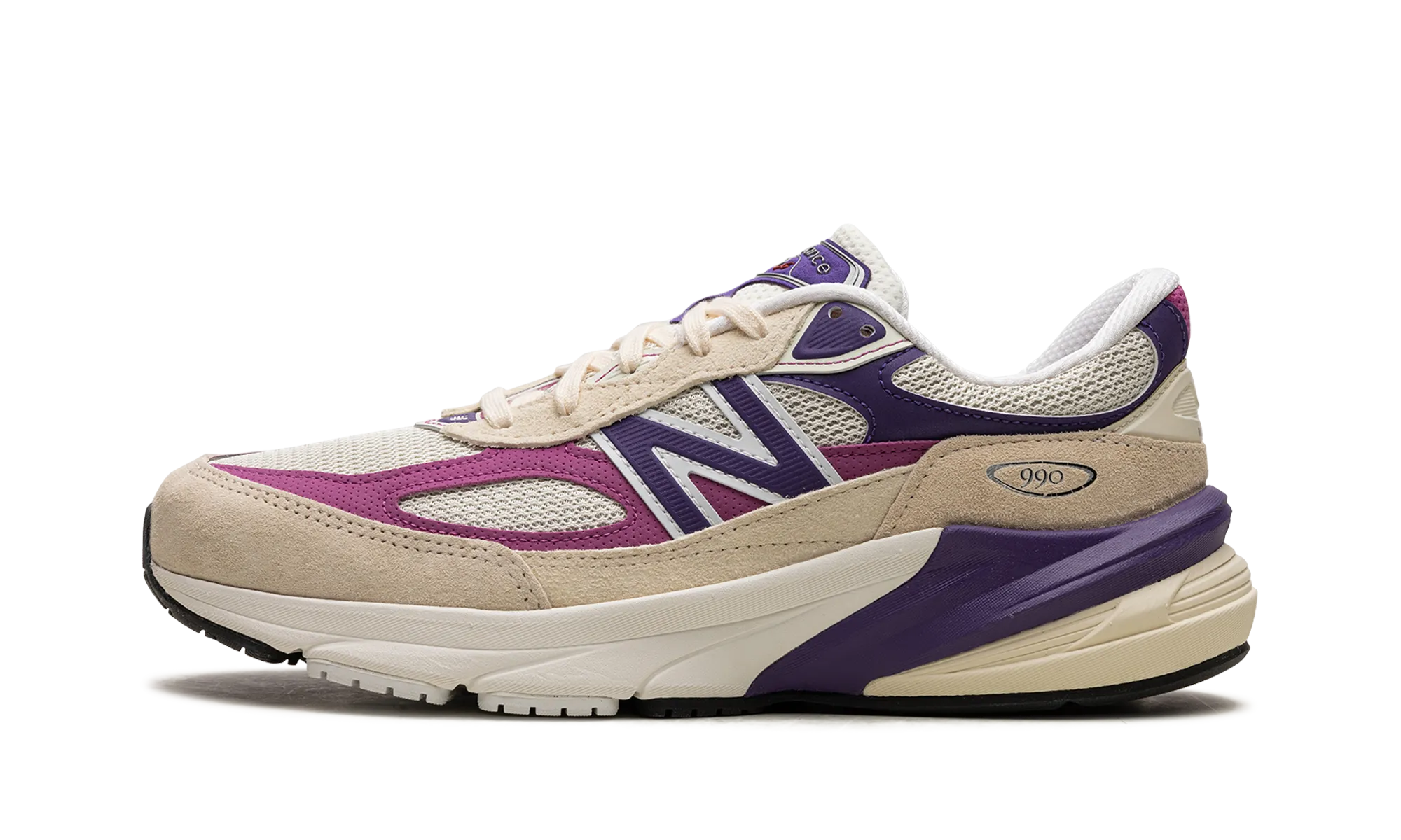 running in a big city shoes 990v6 "Made in USA - Macadamia Nut Magenta"