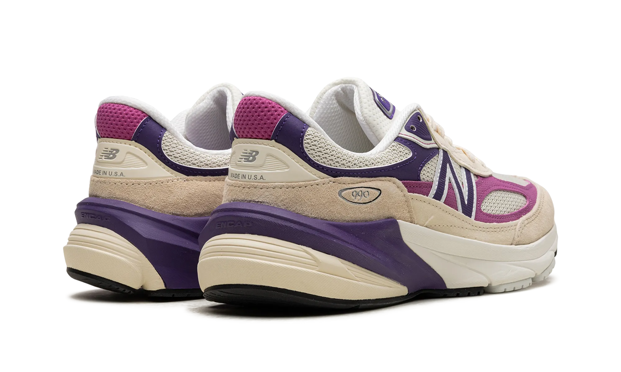 990v6 "Made in USA - Macadamia Nut Magenta" occasional - use junior