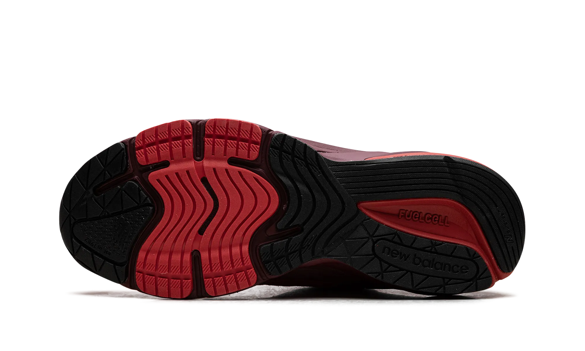 990v6 "Made in USA - Molten Lava" running clubs narrow - width shoe choice