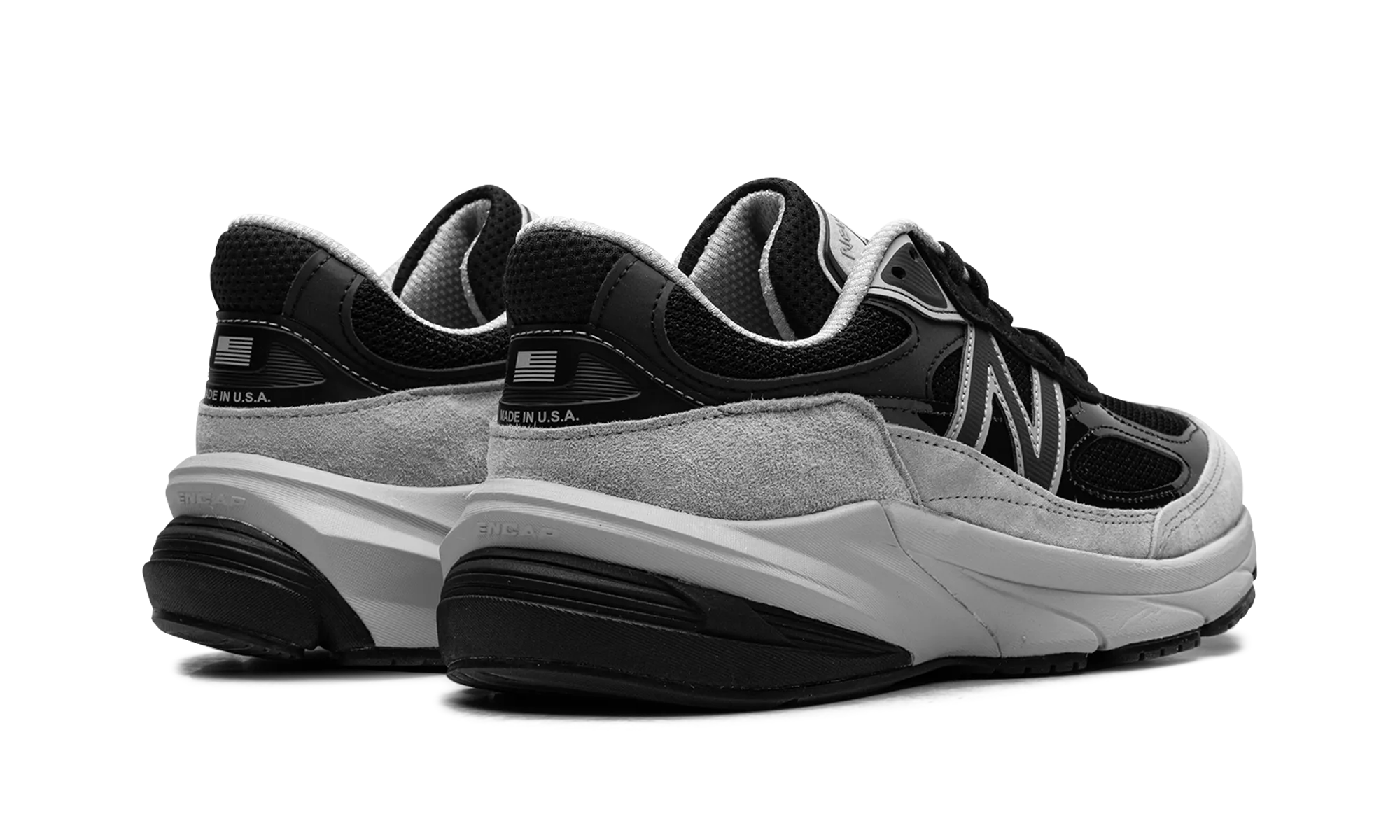 990v6 "MiUSA Black Grey" athletes' choice running tops