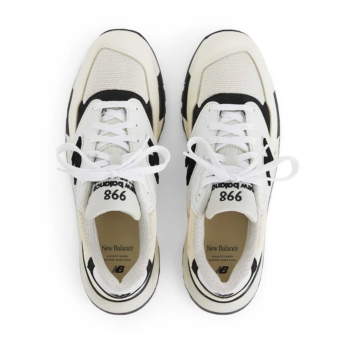 998 'White Black' Sporty Comfort Elevated arch