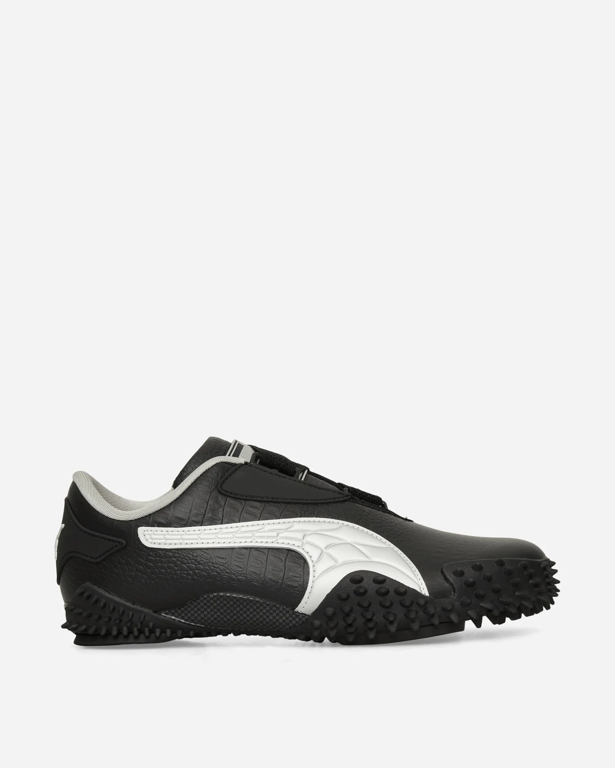 Bonded Seam Construction A$AP Rocky Mostro OG Sneakers Black / Silver