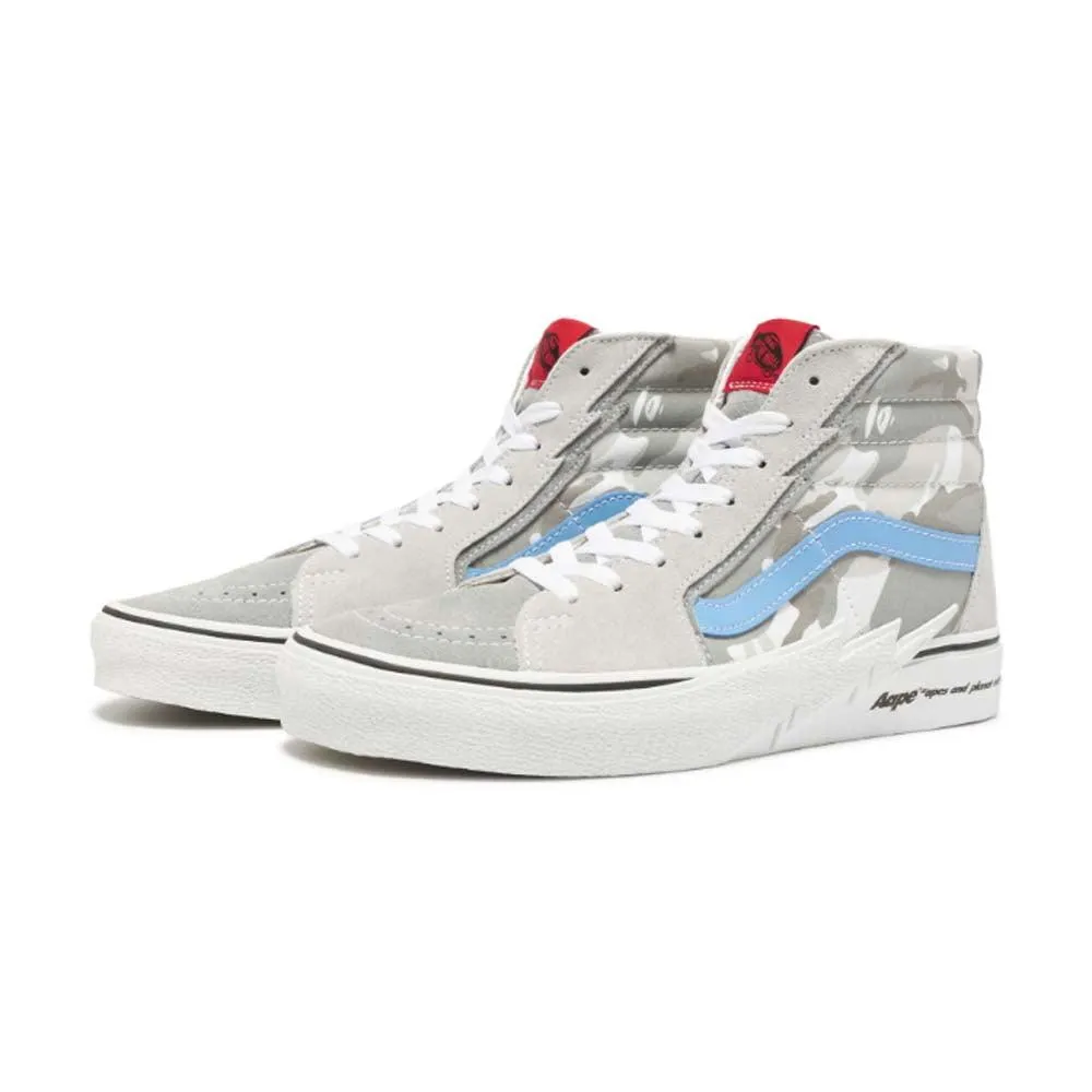 spring shoe collections   Aape SK8-Hi 'Bolt Grey'