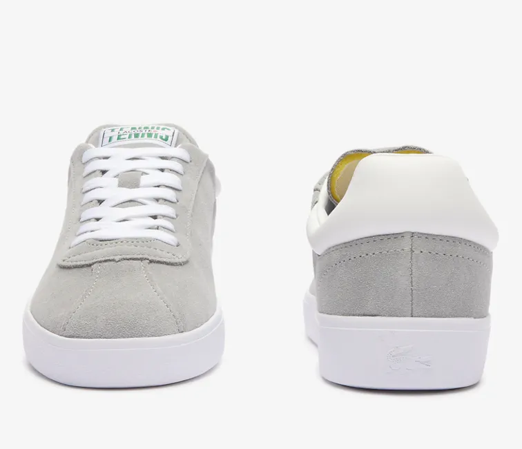 Men's Lacoste Baseshot 124 2 SMA (Grey/White) TPROutsole Torsion Stability Plate