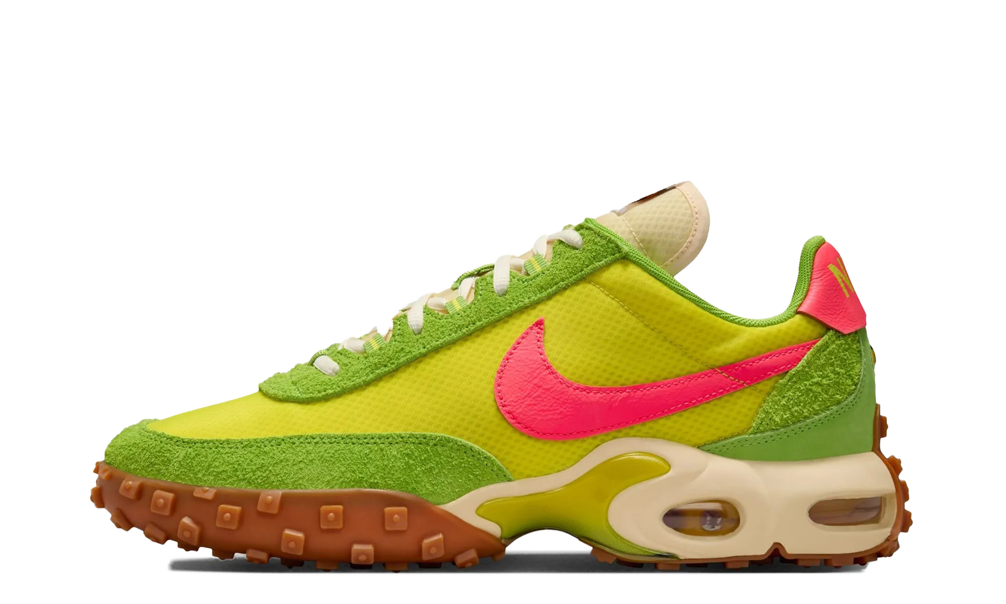 Air Max Waffle Racer "Sprinter Green" cushioned - footbed - material shoes toe - support - system