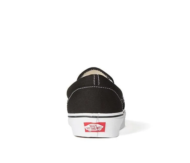 Quick Run Vans Classic Slip-On (Black/White)