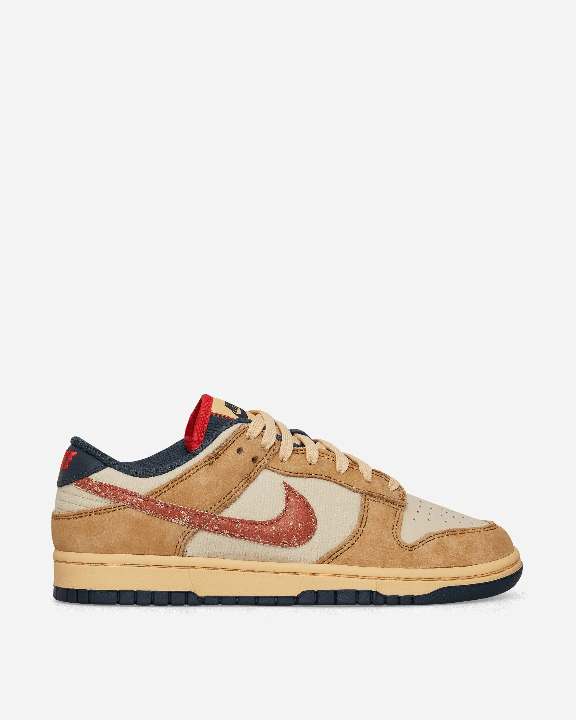 Sustainable Sole Construction Stable Step Dunk Low Sneakers Sand Drift / Wheat