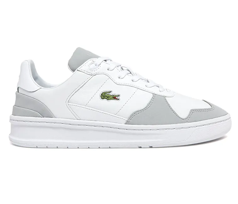 Women's Lacoste Perf Shot 0722 1 SFA (White/Off White) Adaptive Heel Lock Long distance