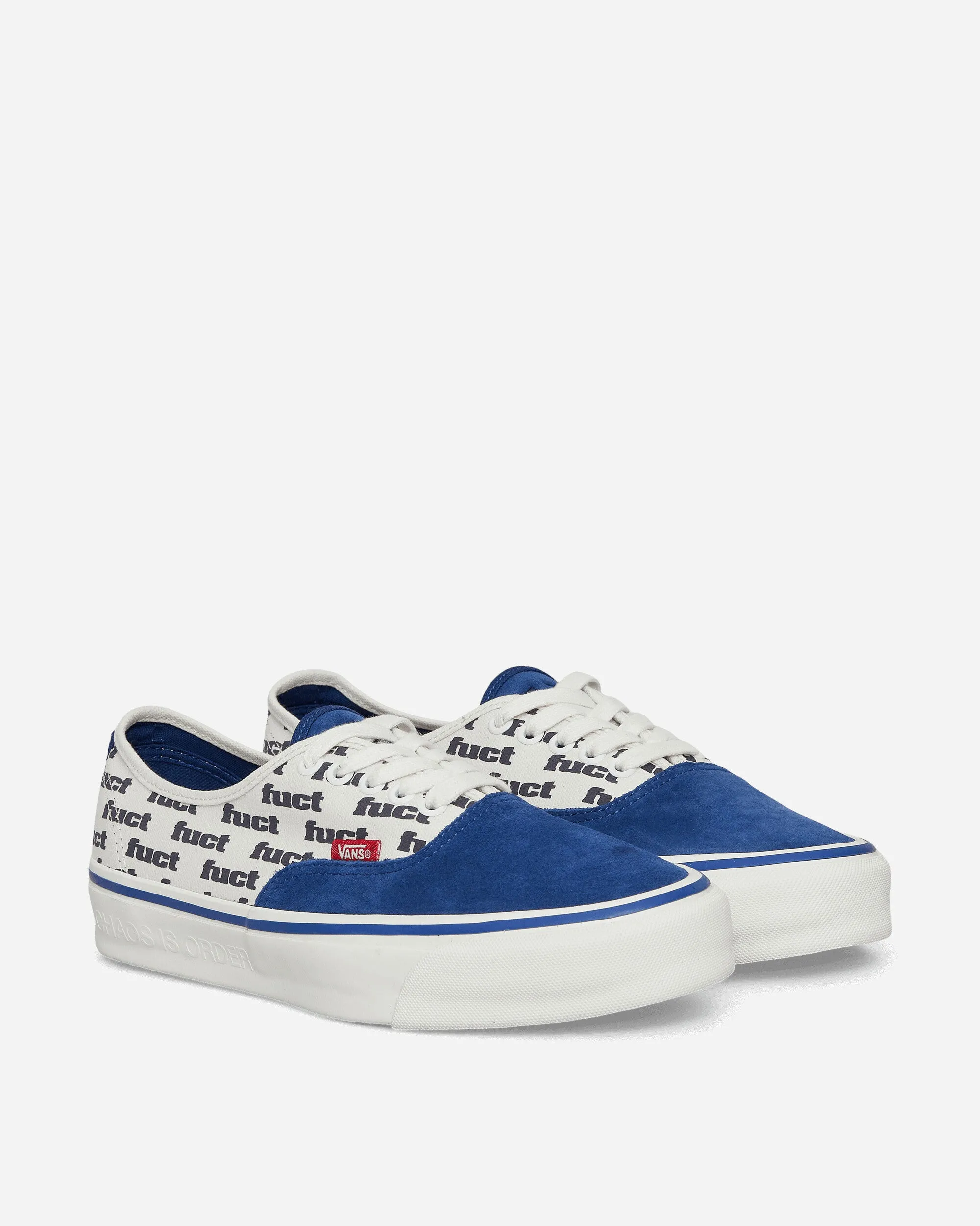 Antibacterial Adjustable Fit Slam Jam by FUCT LX Authentic Reissue 44 Sneakers White / True Blue