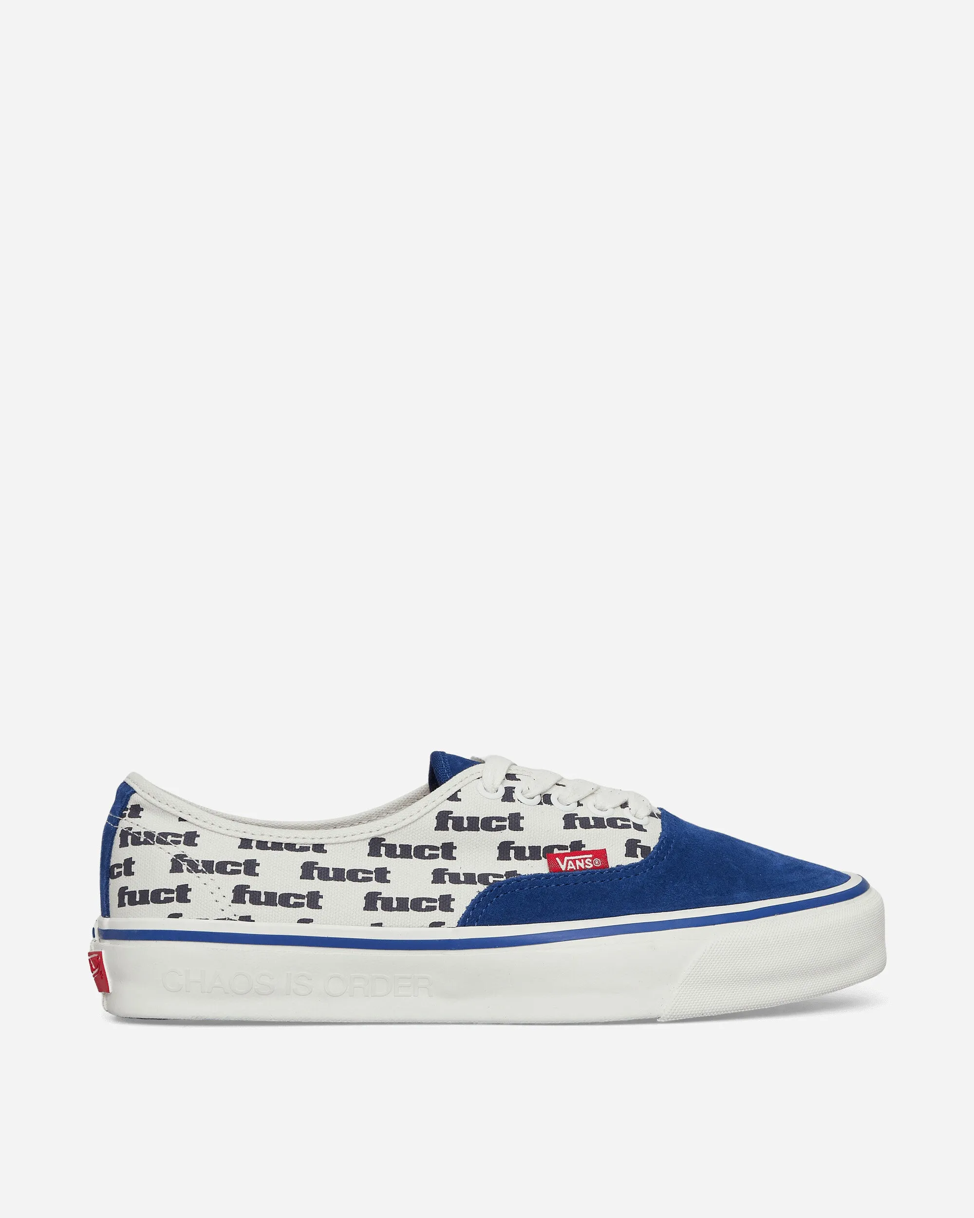 Vibrant Style Flexible Motion Slam Jam by FUCT LX Authentic Reissue 44 Sneakers White / True Blue