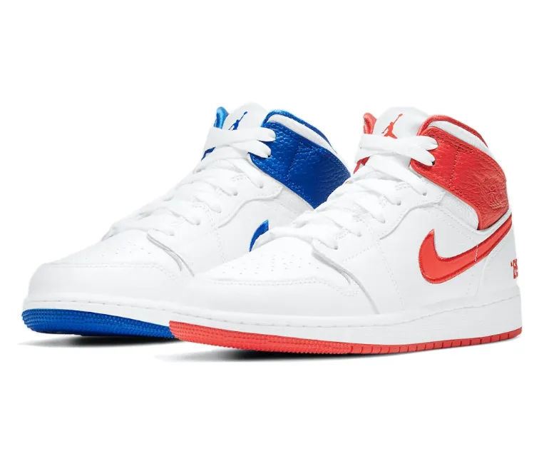 Elastic laces Gradient Density GS Nike Air Jordan 1 Mid SE (85' Multi)