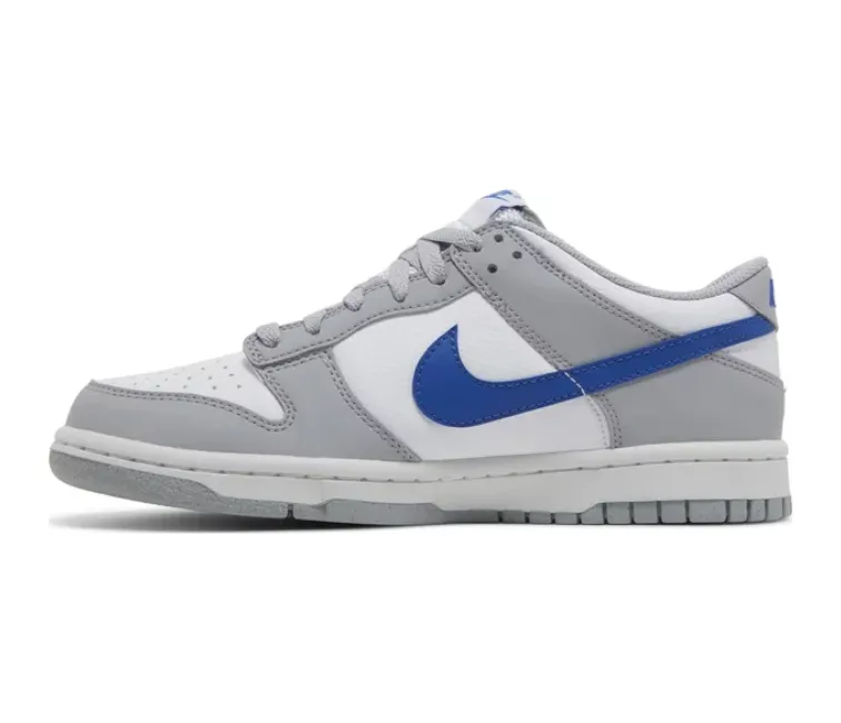 Torsion Rigidity System GS Nike Dunk Low (Wolf Grey/Game Royal)