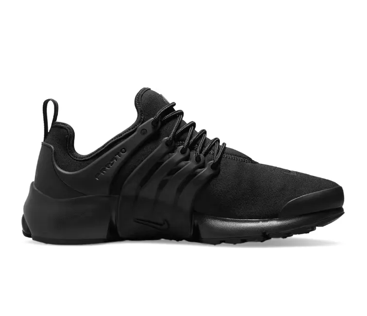 Active Walk mesh ventilation Women's Nike Air Presto (Triple Black)