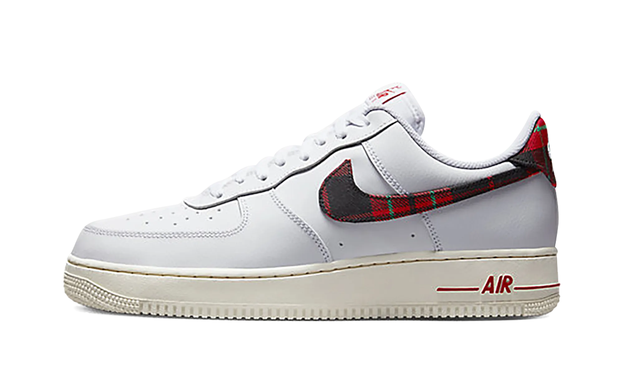 Contoured Heel Cup Air Force 1 Low "Plaid"