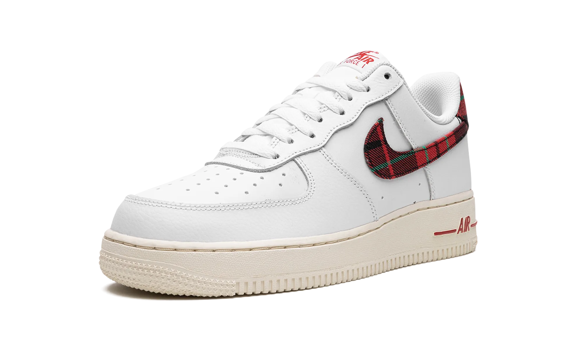 Cushion Footbed Air Force 1 Low "Plaid"