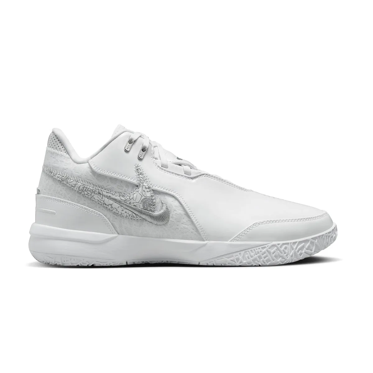LeBron NXXT Gen AMPD EP 'White Smoke Grey' school students' loafers Characteristic