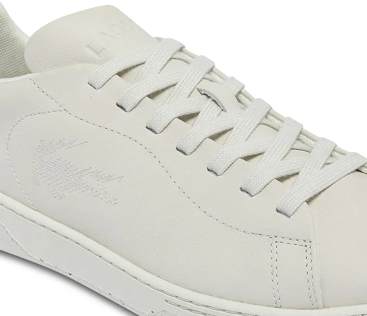 Men's Lacoste Court Zero 0722 1 SMA (Off White) Stacked Heel