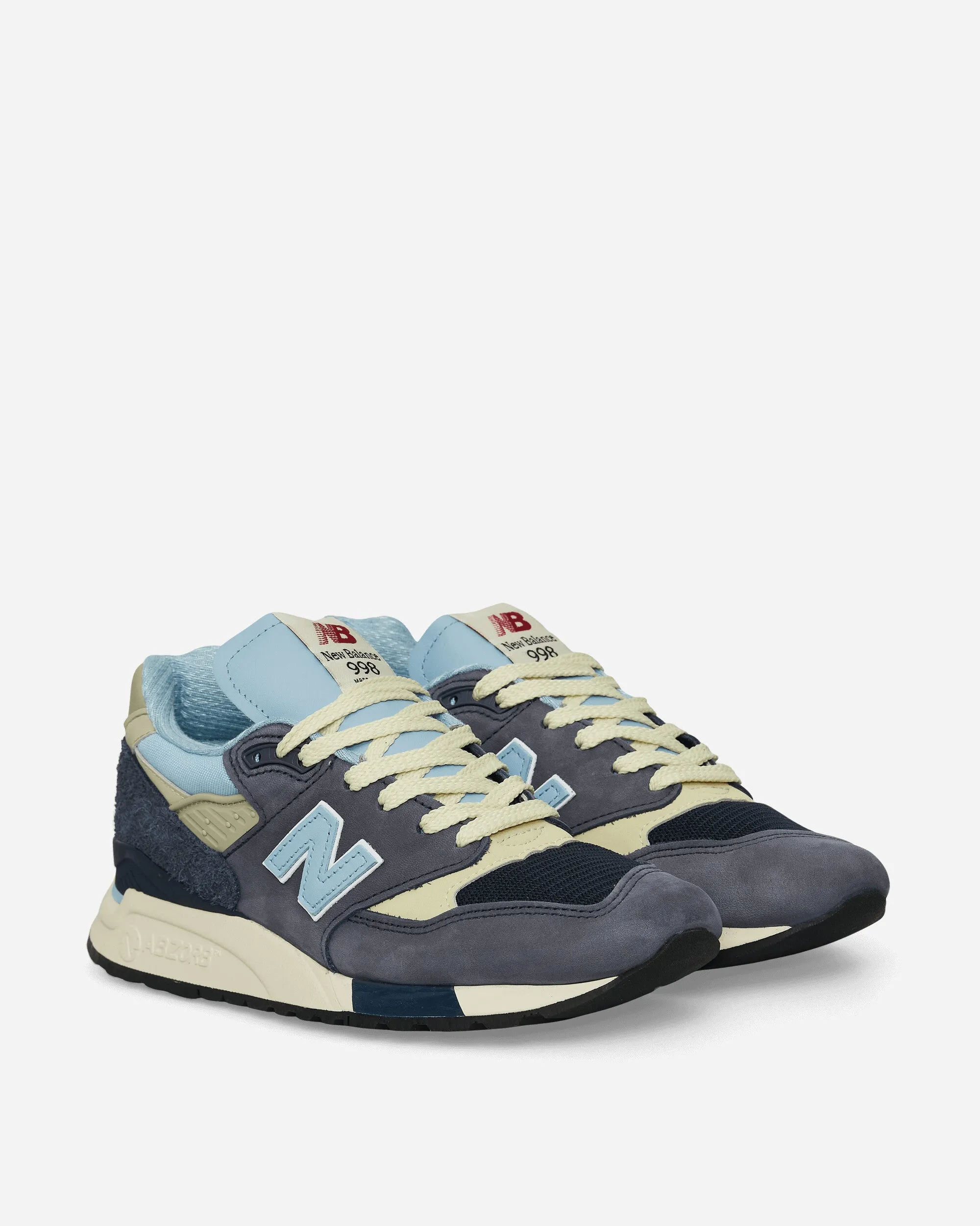 Made in USA 998 Sneakers Navy Reflective Detailing Thermo Regulating Fabric