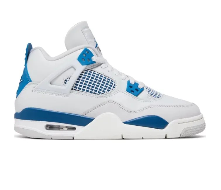 casual sneakers (GS) Nike Air Jordan 4 Retro (Military Blue)