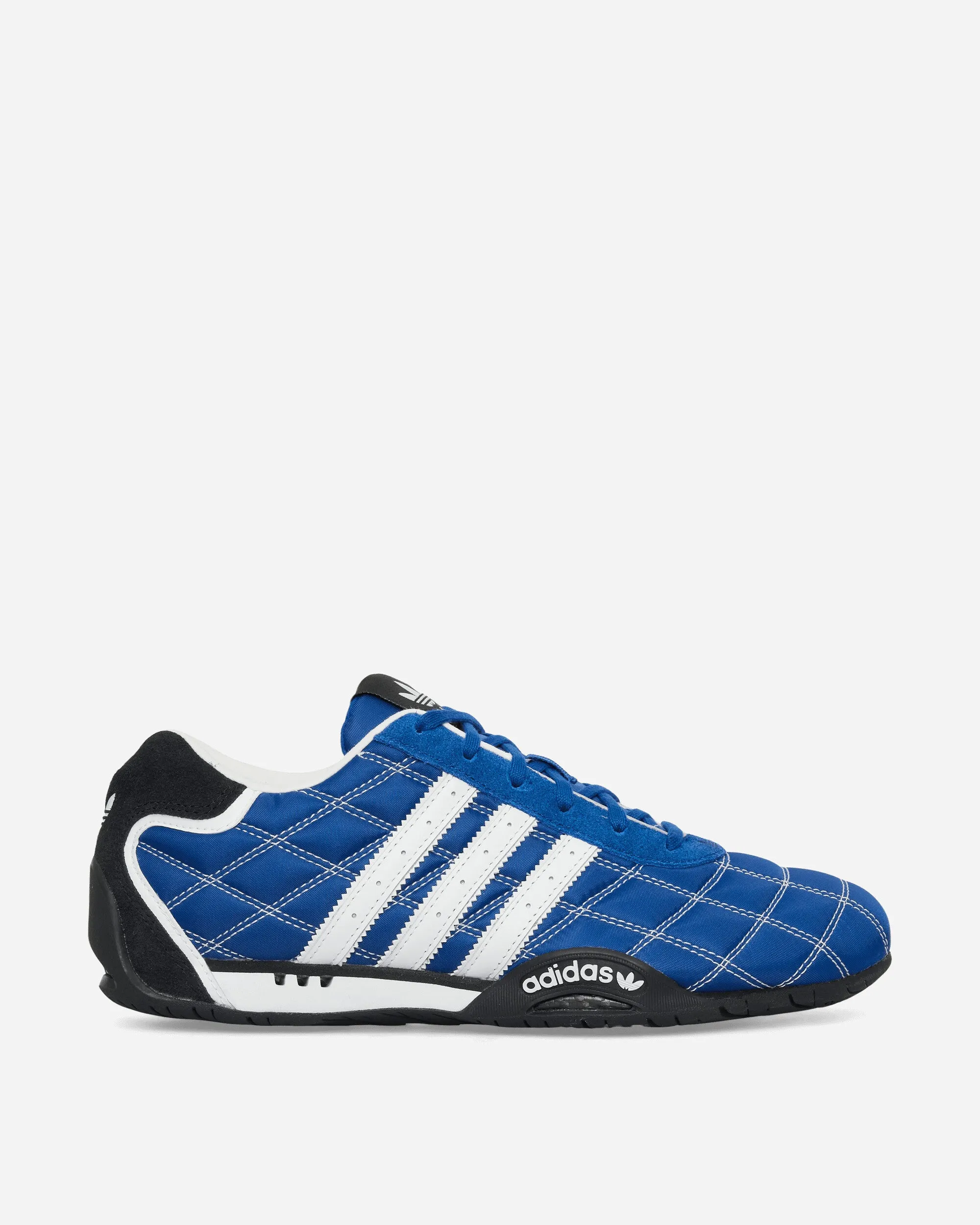 Adi Racer Lo Sneakers Power Blue / Cloud White Reinforced Eyelet Construction Hardwearing