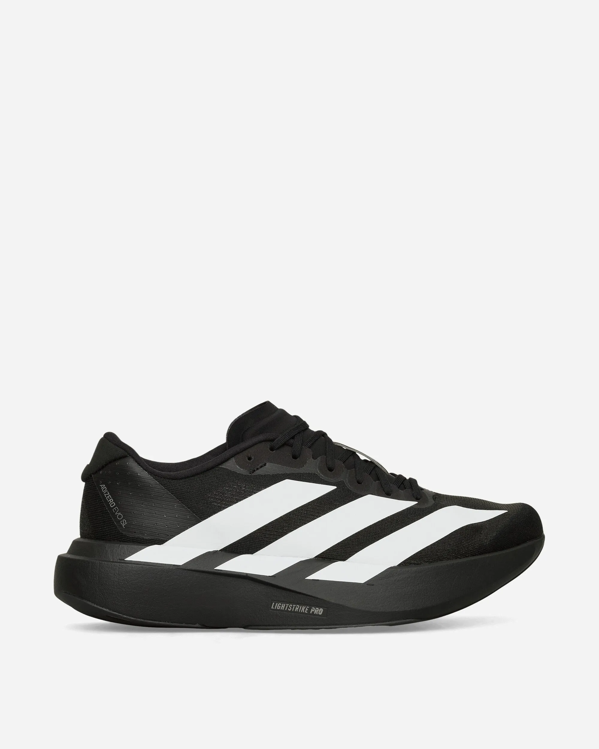 Adizero EVO SL Sneakers Core Black / Cloud White Lockdown Lacing System Athleisure Fit