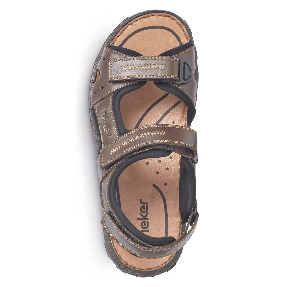 Summer Vibes Rieker Sandal Brown 26061 - 25