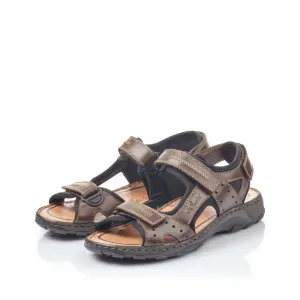 Rieker Sandal Brown 26061 - 25 Travel Glam