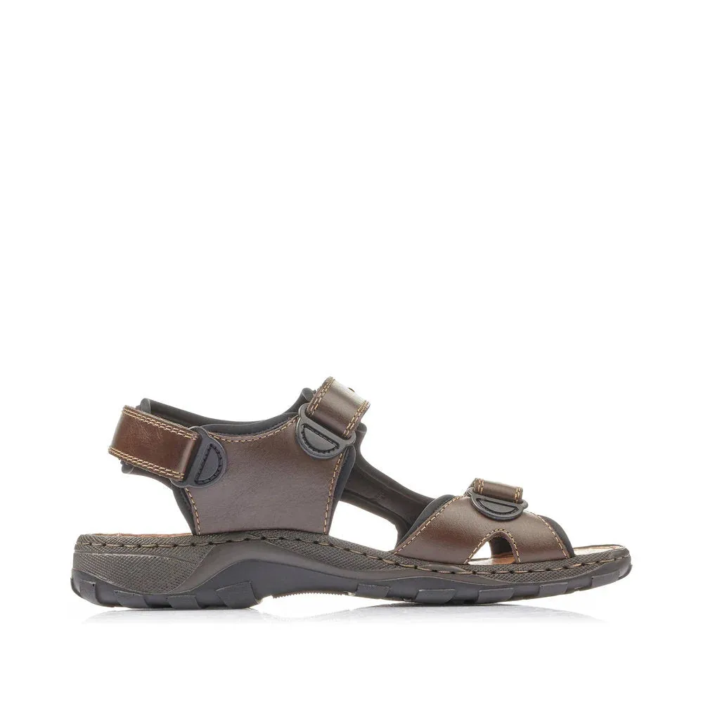 Street Mood Pool Wear Rieker Sandal Brown 26061 - 25